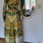 Vestido vintage de festa original anos 70