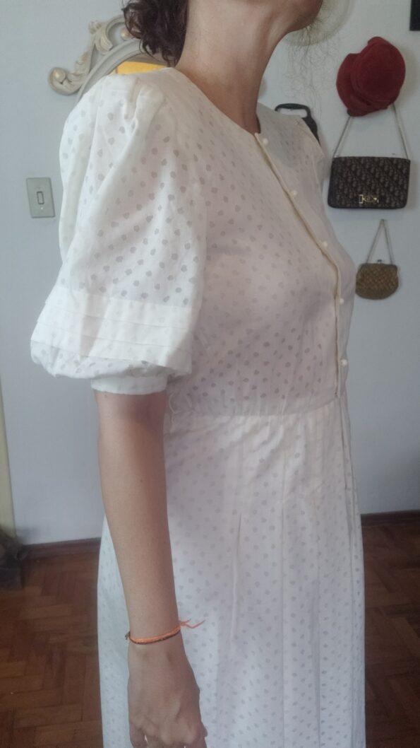 vestido vintage anos 80 japonês.