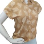 blusa vintage viscose